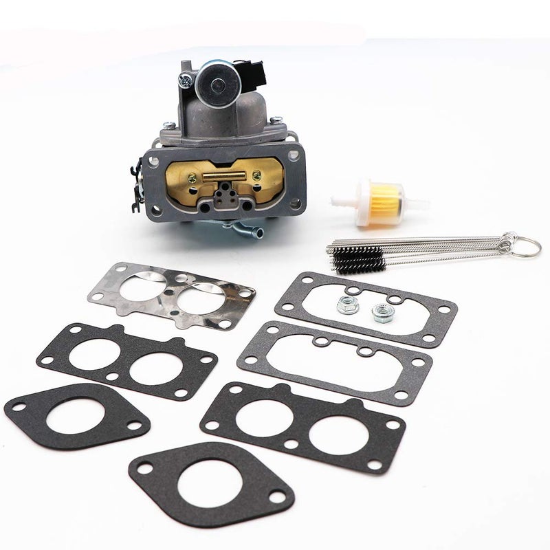 KIPA Carburetor For FH721V series Engines Mower Tractor, Replace OEM 15004-0757 15003-7094, 15004-1005,With Carbon Dirt Jet Cleaner Tool Kit Mounting Gaskets - Image 3